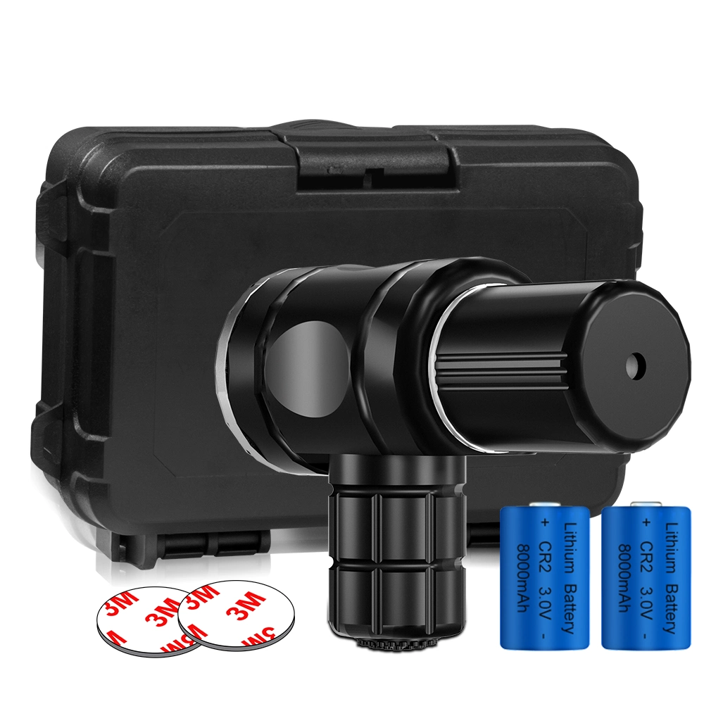 Compact Low Profile Red Laser Beams Sight with Strobe Function Tactical DOT Laser for Standard Picatinny Weaver Rail