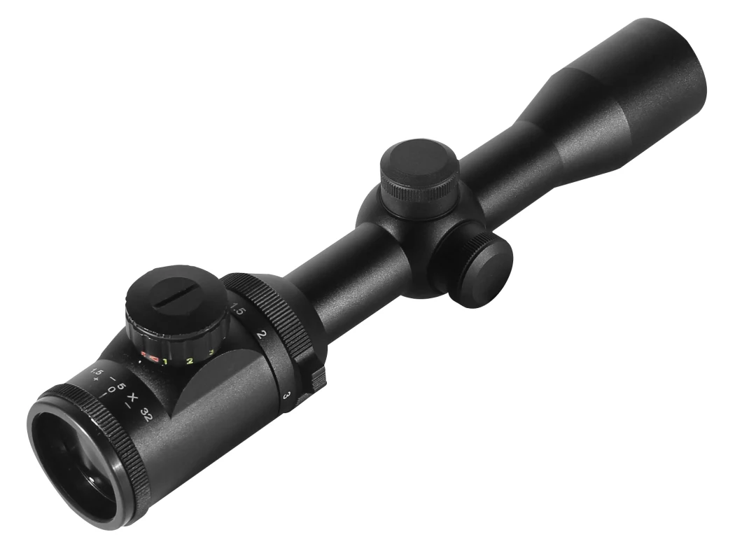 1.5-5X32 IR Wide Angle Tactical Optical Riflescope for Hunting (BM-RSM026)