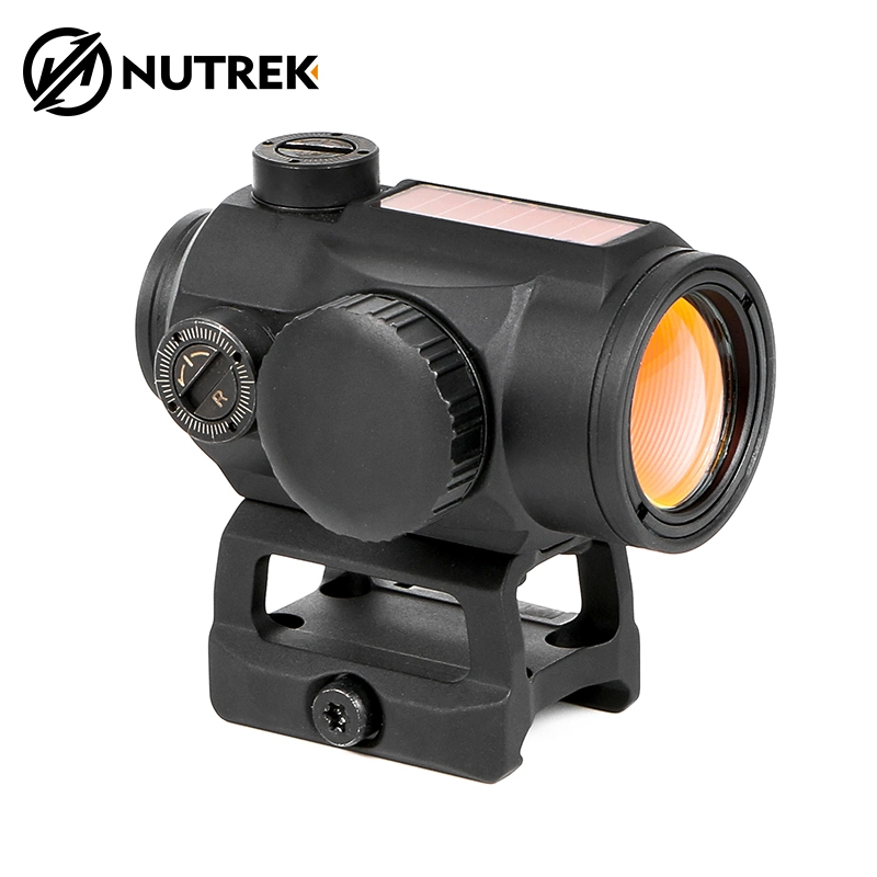 Nutrek Optics New Product Solar Power Mini Gun Scope Compact Red DOT Sight