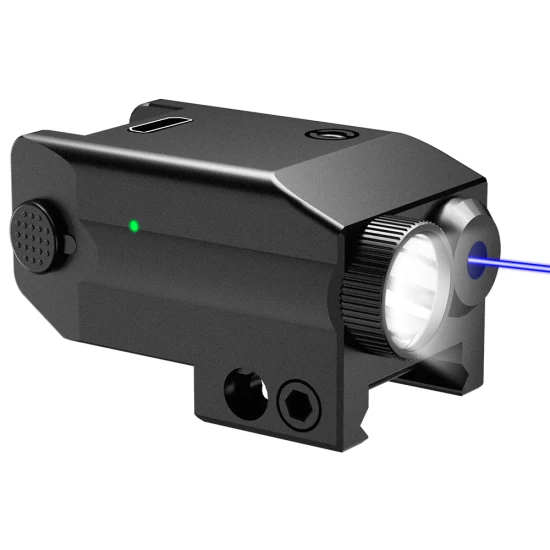 Mini Red DOT Laser Sight Torcia tattica a LED 2 In1 Combo Accessori da caccia per pistole Glock
