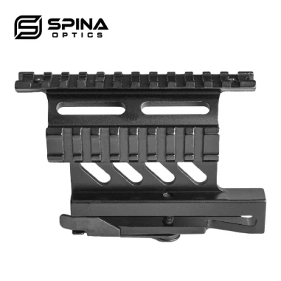 Spina Optics Supporto tattico Cannocchiale con blocco laterale da 20 mm a sgancio rapido