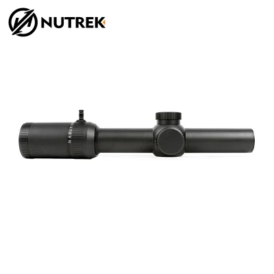 Nutrek Optics 1-10X24 SFP FFP Cannocchiale per fucile da caccia impermeabile rinforzato con fibra Red DOT